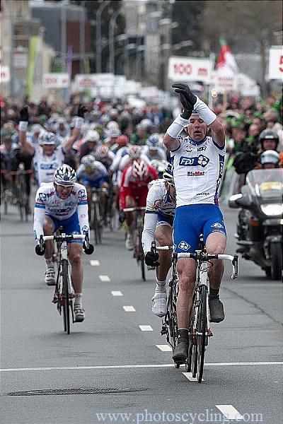 Arnaud Demare (FDJ-BigMat) takes the sprint