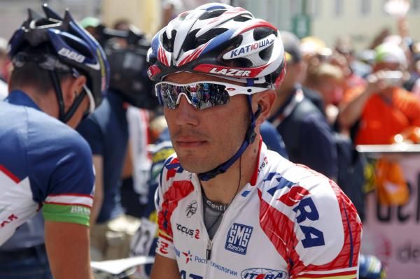 Joaquim Rodriguez (Katusha) ahead of stage 14 of the Giro d'Italia.