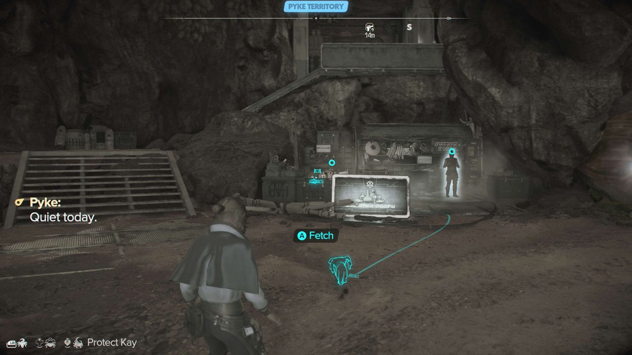 Screenshot of Star Wars Outlaws on Xbox Series X.