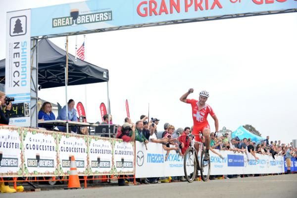 Swiss champion Christian Heule takes the victory.