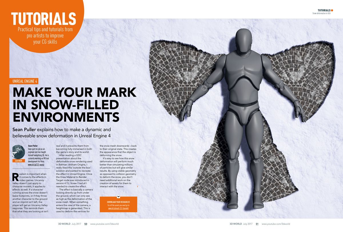 Make your mark in snow-filled environments