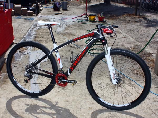 Burry Stander (Specialized Factory Team) used this Specialized S-Works Stumpjumper Carbon HT at the recent Sea Otter Classic.