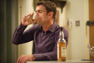 Meanwhile, Jack drinks alone, unaware Sam is heading over to see him, having been told by Phil she can only move into the Vic if she quits her job at R&R.