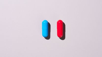 one red and one blue pill 