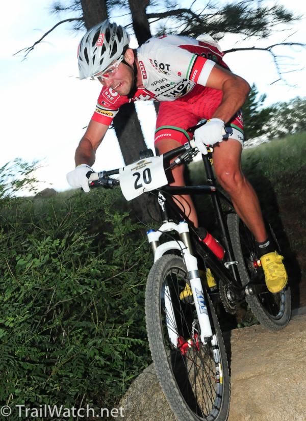 Troy Wells (Clif Bar) was having one of his best races of the year