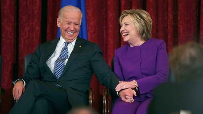 Clinton and Biden