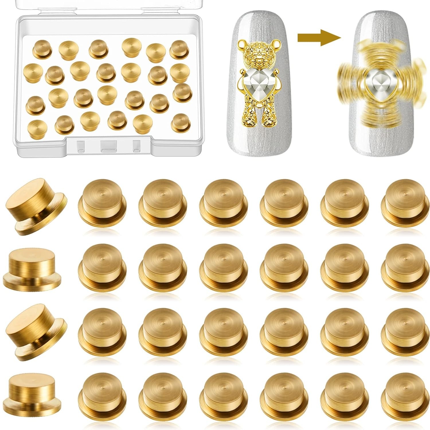 Leelosp, Spinning Nail Charms