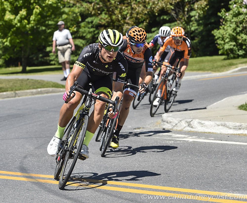 Robin Carpenter (Holowesko / Citadel p/b Hincapie Sportswear) driving the winning break
