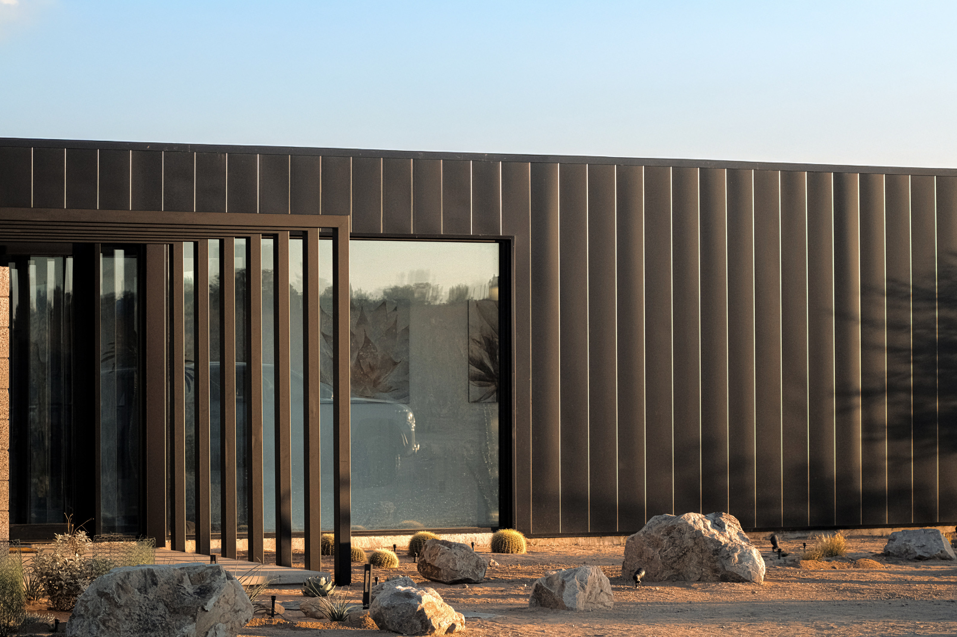 Exterior view, Casamia, Joshua Tree