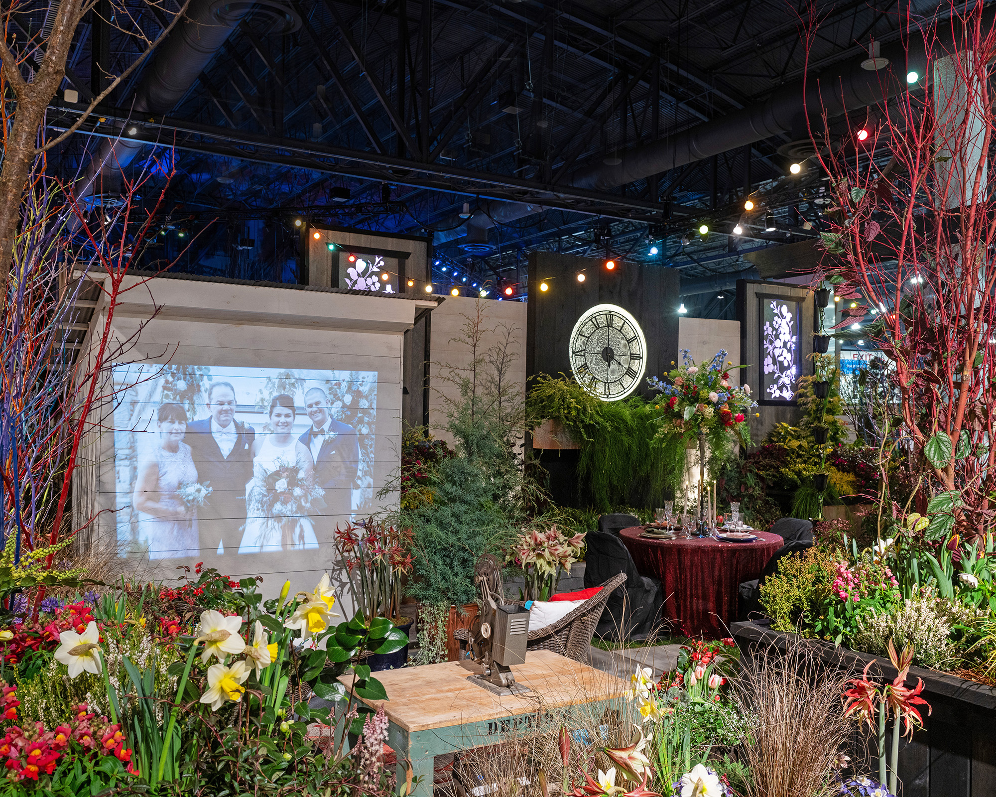 Susan Cohan's Generations display at Philadelphia Flower Show 2024