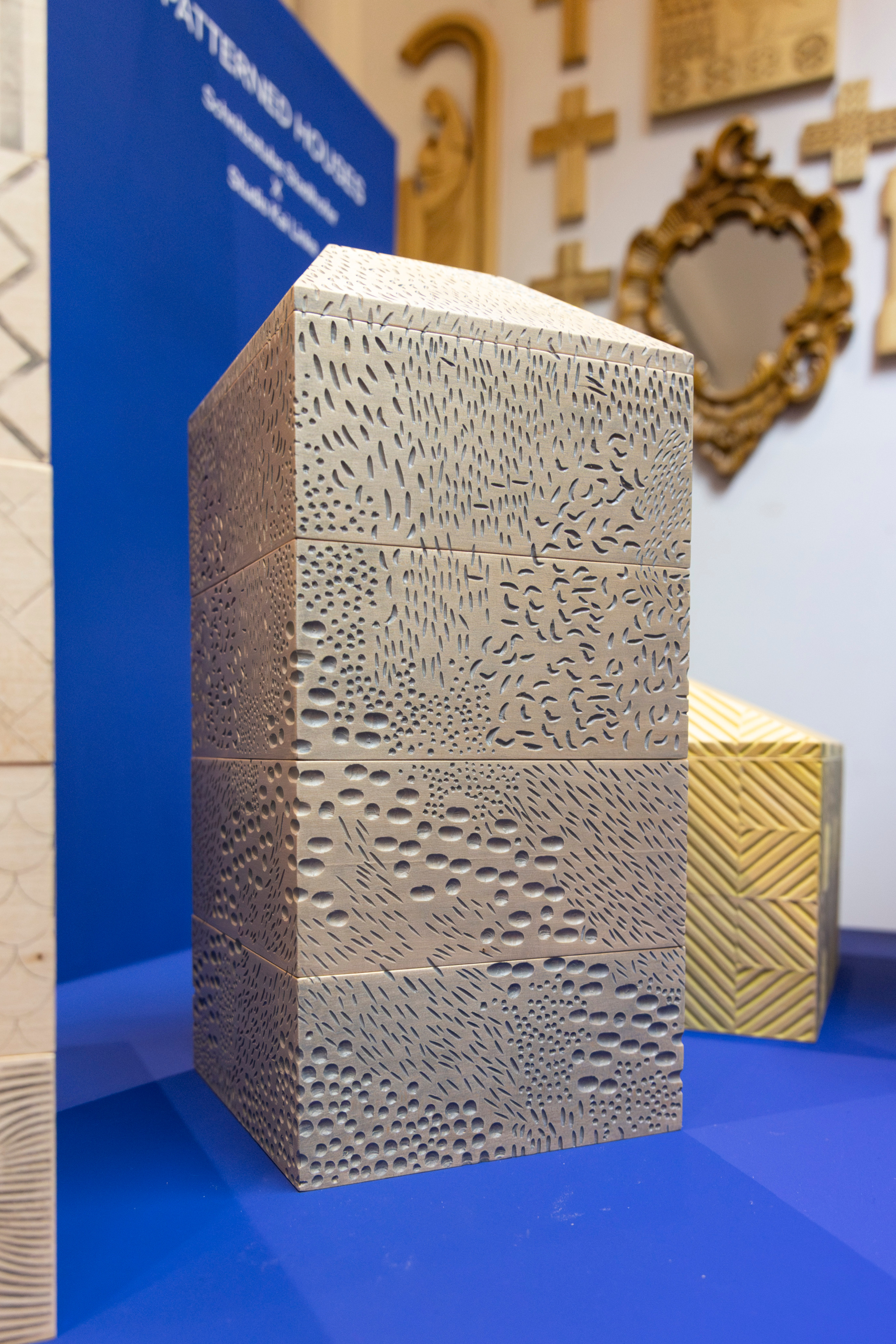 Wooden objects at Vienna Design Week