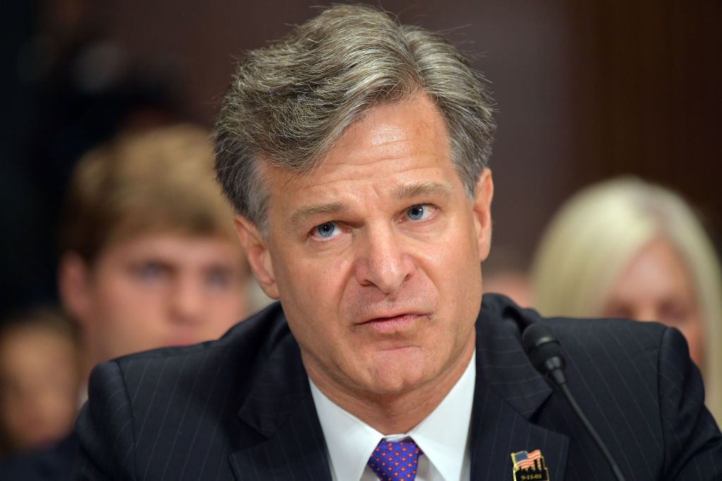 FBI Director Chris Wray.