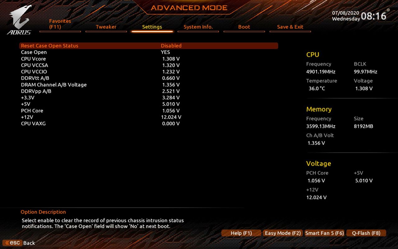 Gigabyte Z490 Aorus Extreme