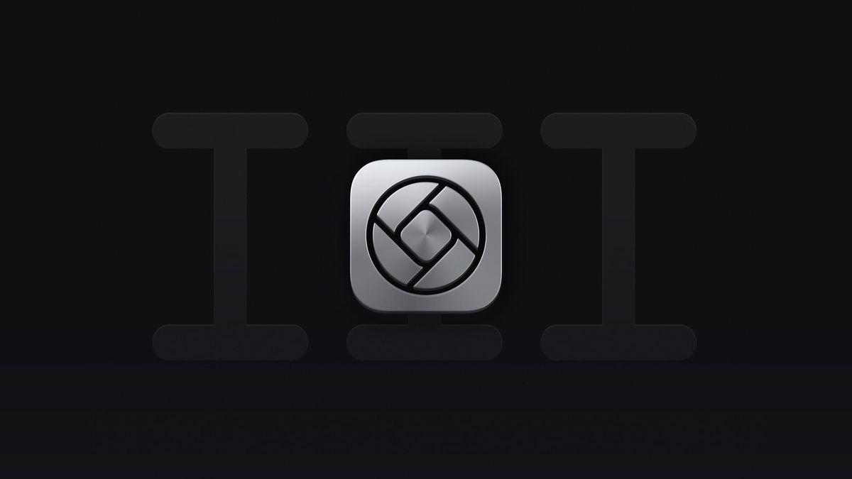 The Halide iPhone camera app icon with the roman numerals for three behind it