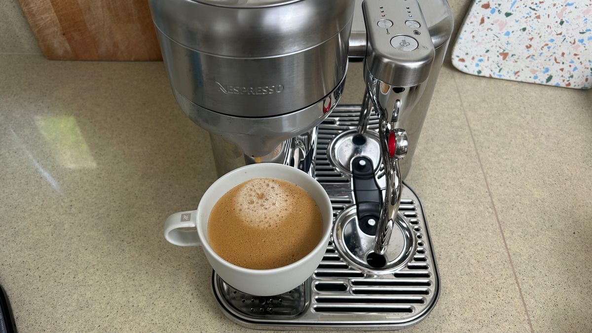 Nespresso Vertuo Creatista review a premium capsule coffee machine