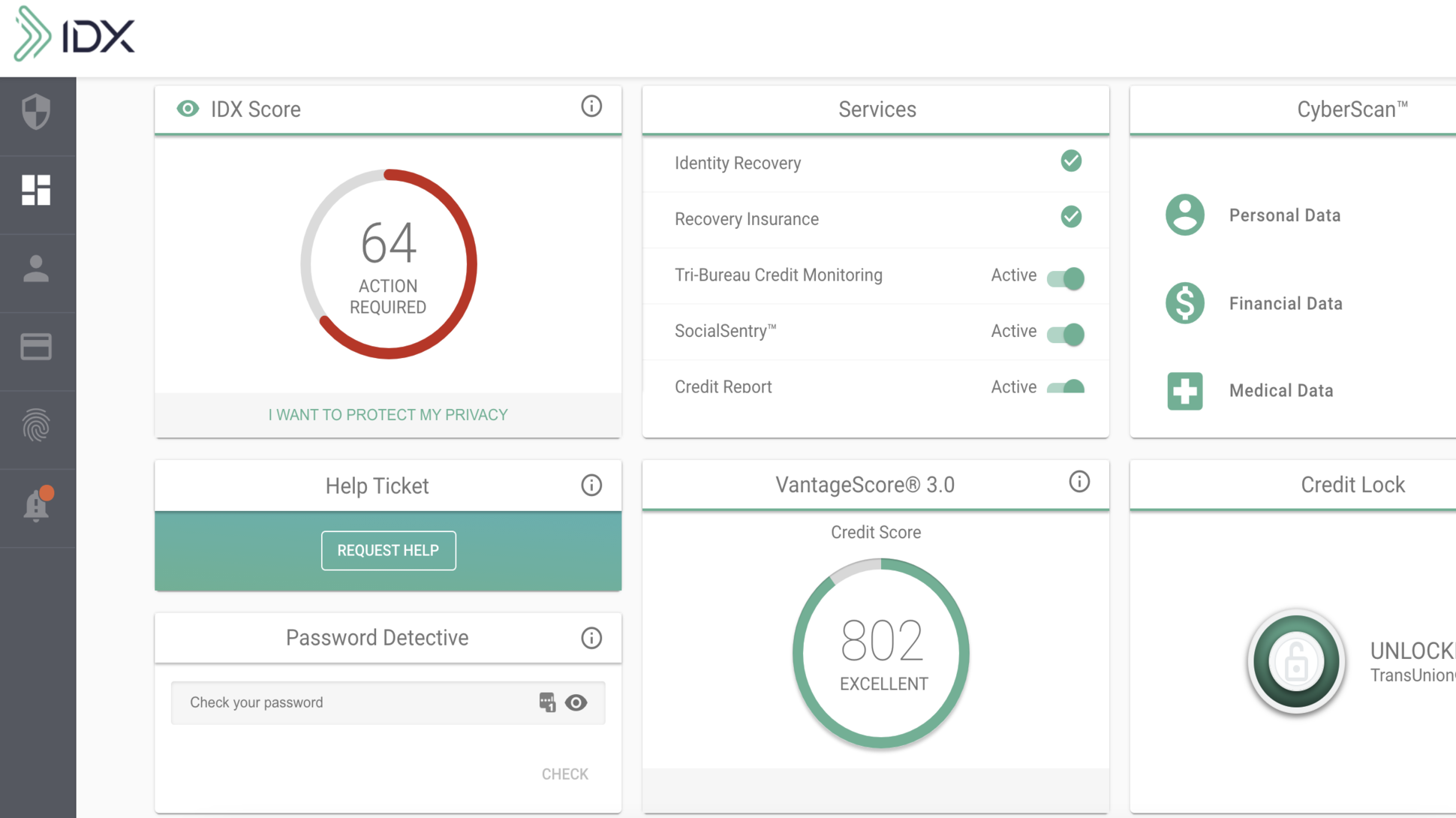 IDX interface