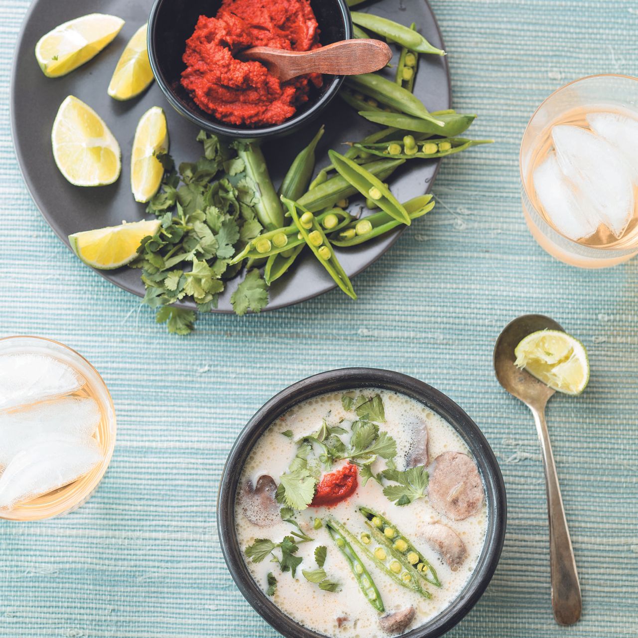 Photo of thai ginger-chicken soup