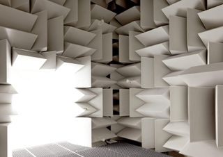 Artwork by Vincent Fournier, ANECHOIC CHAMBER, [ISAE], TOULOUSE, 2018
