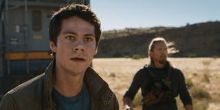 Dylan O'Brien in The Maze Runner