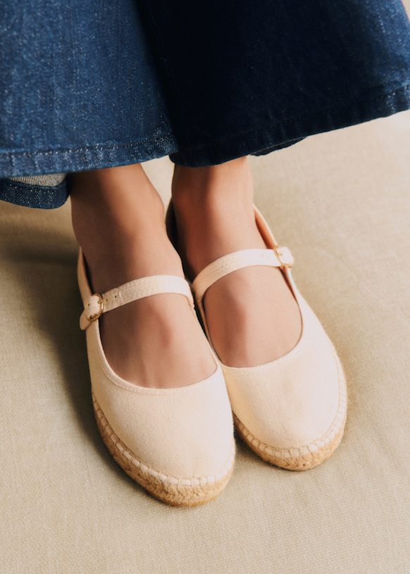 Mariana Espadrilles - Linen - Cotton - S&amp;eacute;zane