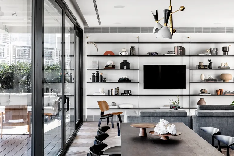 interior of revamped tel aviv apartment