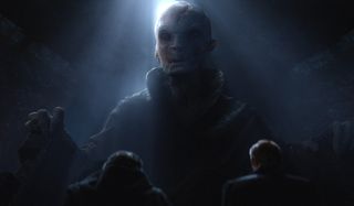 Supreme Leader Snoke hologram