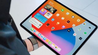iPadOS 14 home screen