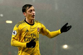 Mesut Ozil has not played for Arsenal since March.