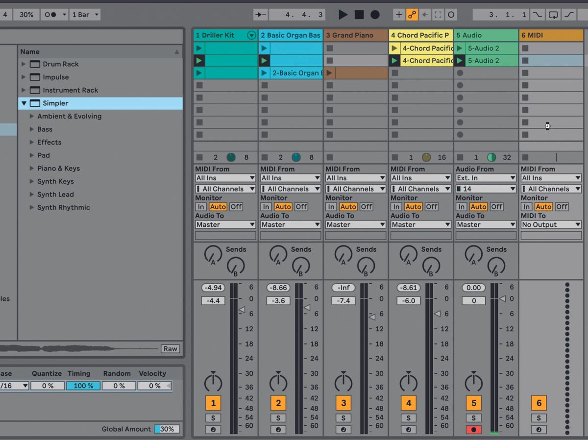 How to make a track in Ableton Live 11 Lite: using sampling to get the ...
