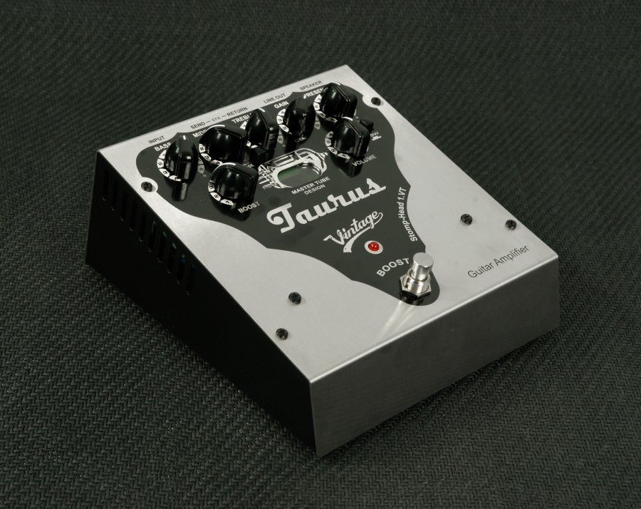 NAMM 2019: Taurus Amplification Unveils New Stomp-Head 1.VT Pedal Amp ...