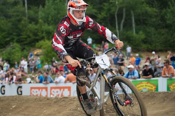 Neko Mulally won the elite men's dual slalom national title