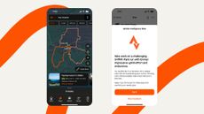 Strava app screenshots featuring the new modes announced at Camp Strava 2024