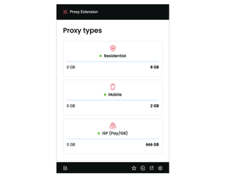 Smartproxy proxy type list