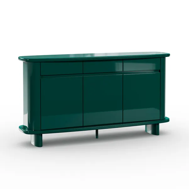 Elements Ellis Gloss Wide Sideboard