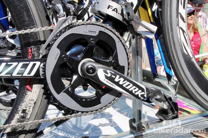New Specialized carbon fiber crankarms for the Saxo-Tinkoff team.