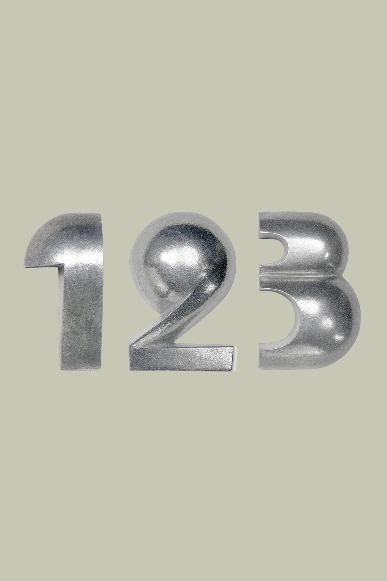Reinoud Oudshoorn, Sculptural House Numbers