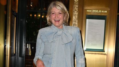 Martha Stewart just debuted a sleek, face framing bob