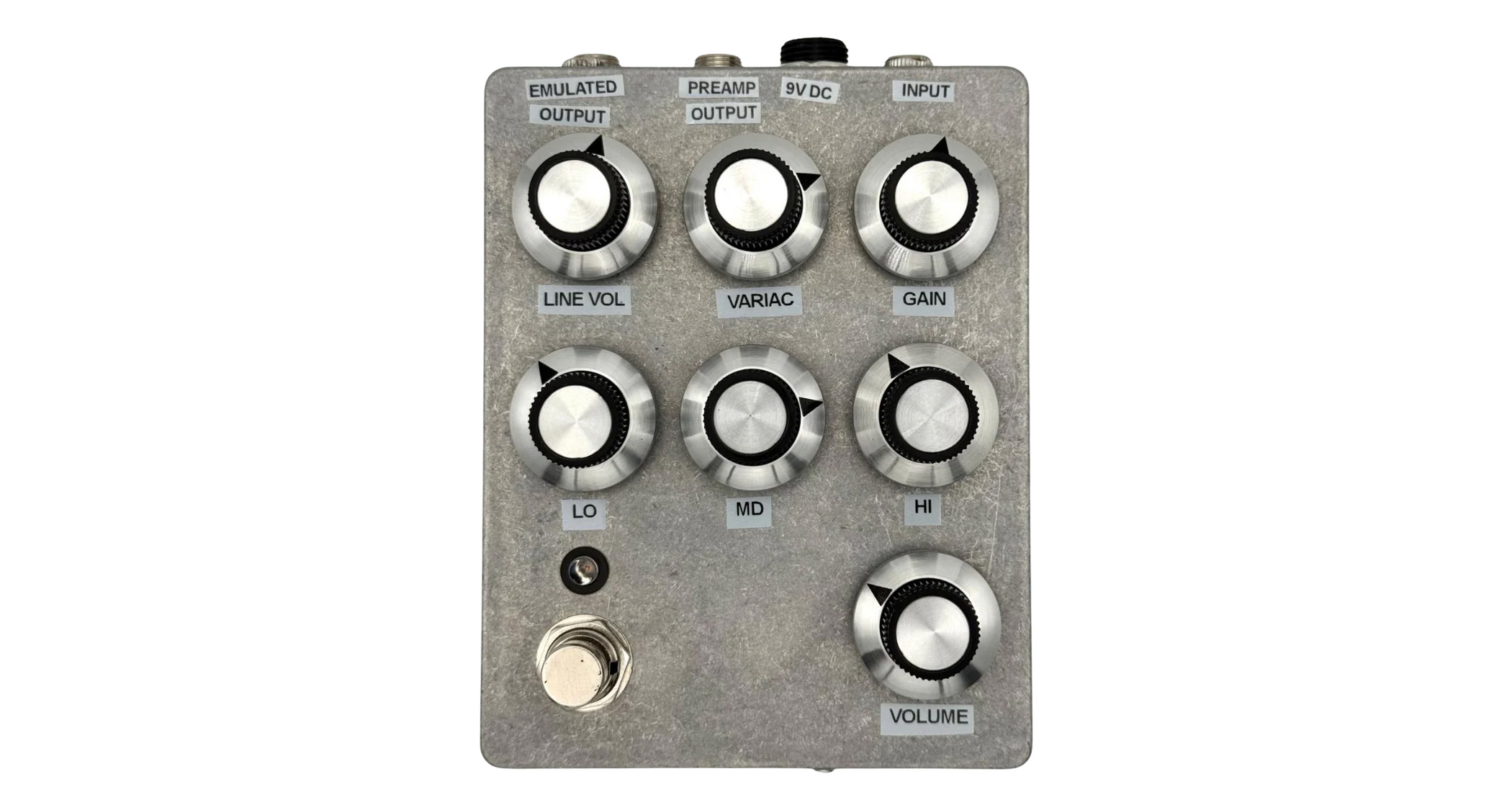 Dirty Boy SilverBOY: This high-end all-analogue preamp pedal was inspired by a digital plugin