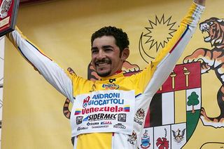 Jose Serpa (Androni Giocattoli) is the new leader of the 2012 Tour de Langkawi with four stages remaining.
