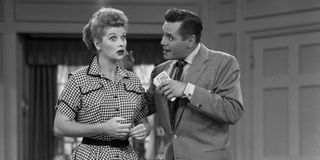 Lucille Ball and Desi Arnaz in I Love Lucy