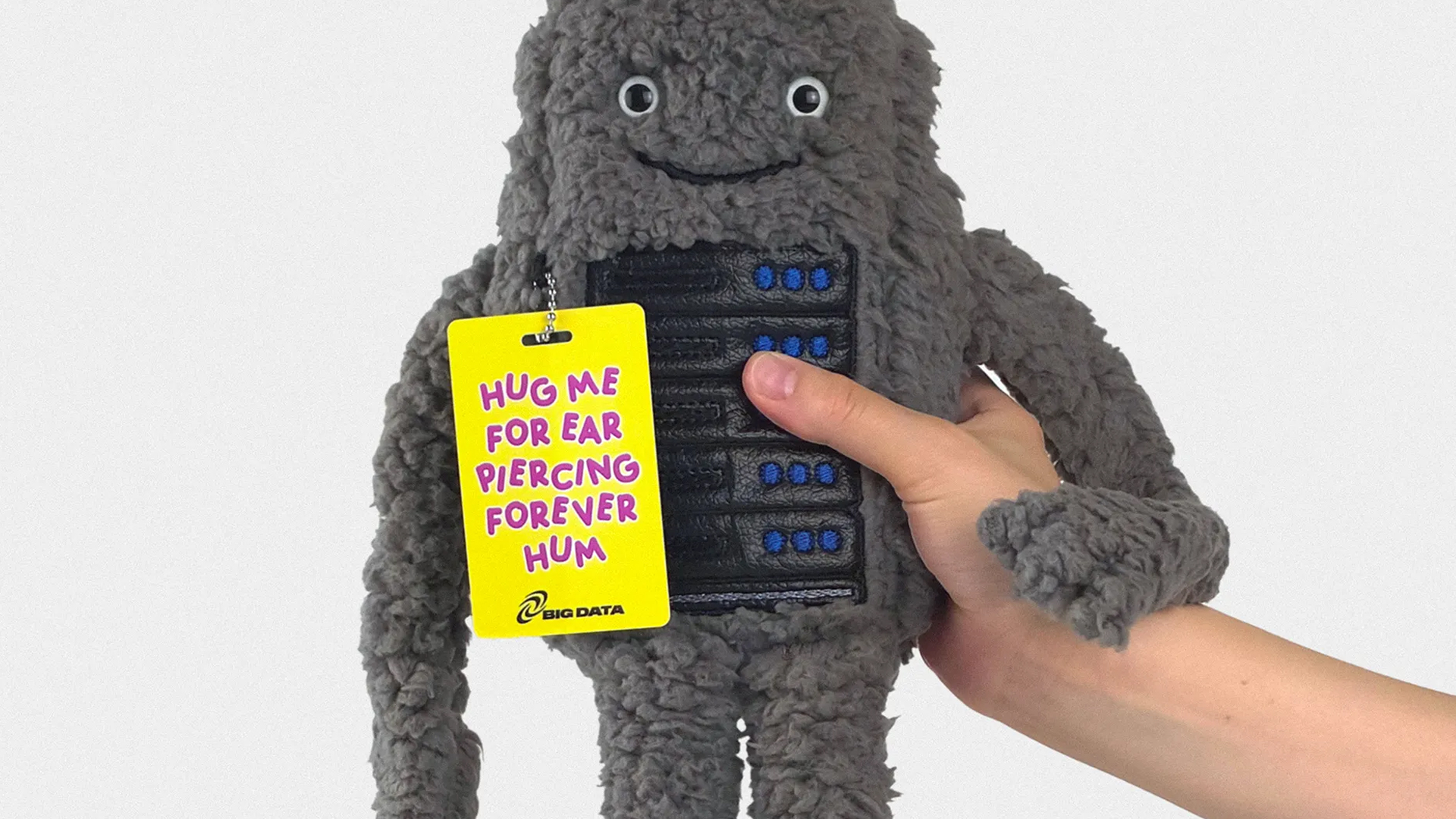 Basura AI Data Center cuddly toy