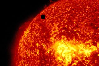 On June 5-6 2012, SDO collected images of the rarest predictable solar event--the transit of Venus across the face of the sun