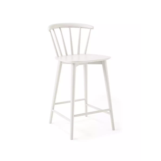 white bar stool