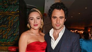 Florence Pugh and Toby Sebastian attend the 43rd London Critics' Circle Film Awards