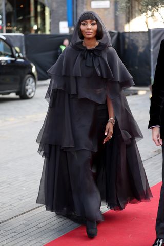 Naomi Campbell at the BAFTAs