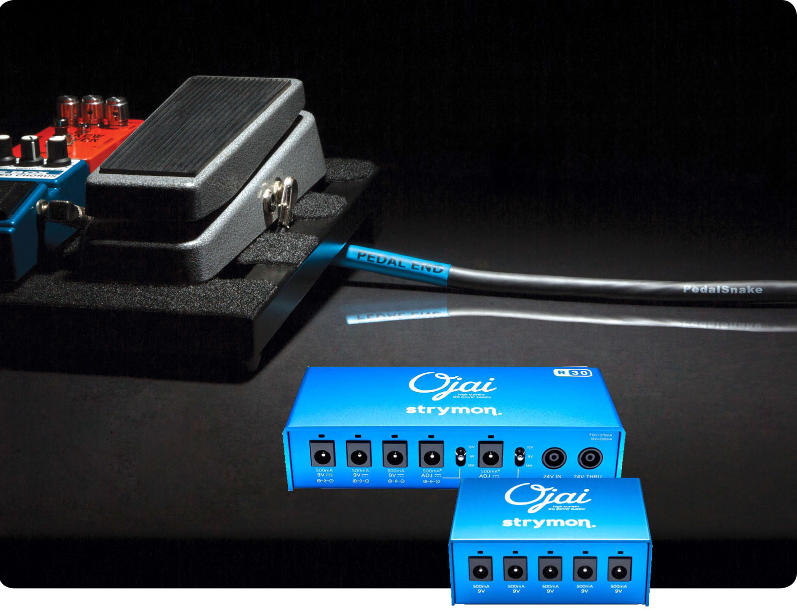 PedalSnake Introduces 24V Adapters for Strymon Ojai Power Supplies