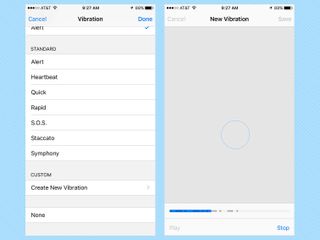 Make Custom Vibrations for Contacts