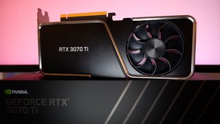 Nvidia GeForce RTX 3070 Ti Founders Edition graphics card at various angles 