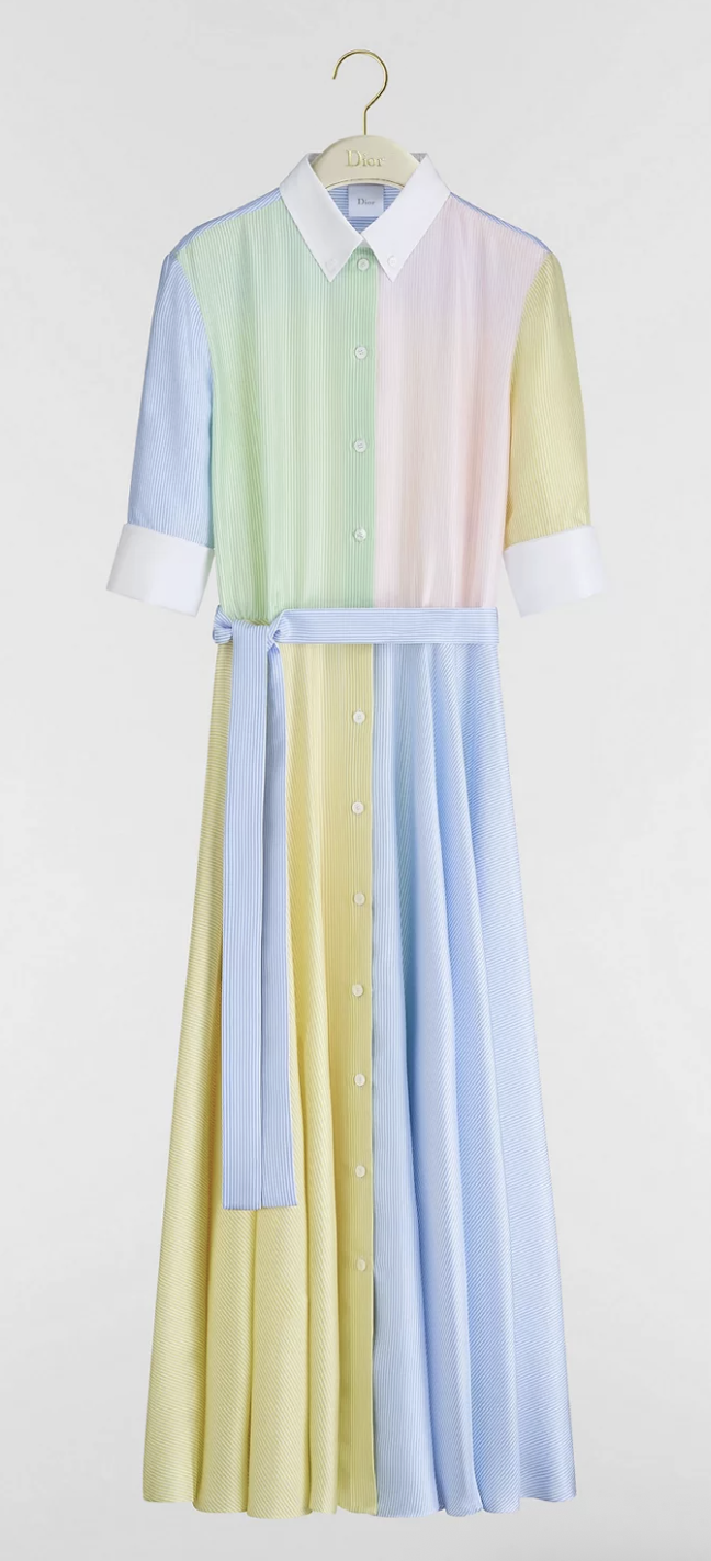 Dior, Dioriviera Mid-Length Belted Shirtdress