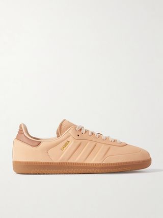 Samba Og Leather-Trimmed Nubuck Sneakers